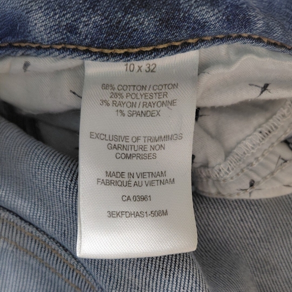 Denver Hayes Light Blue Hi Rise Barley Boot Jeans - Picture 6 of 6